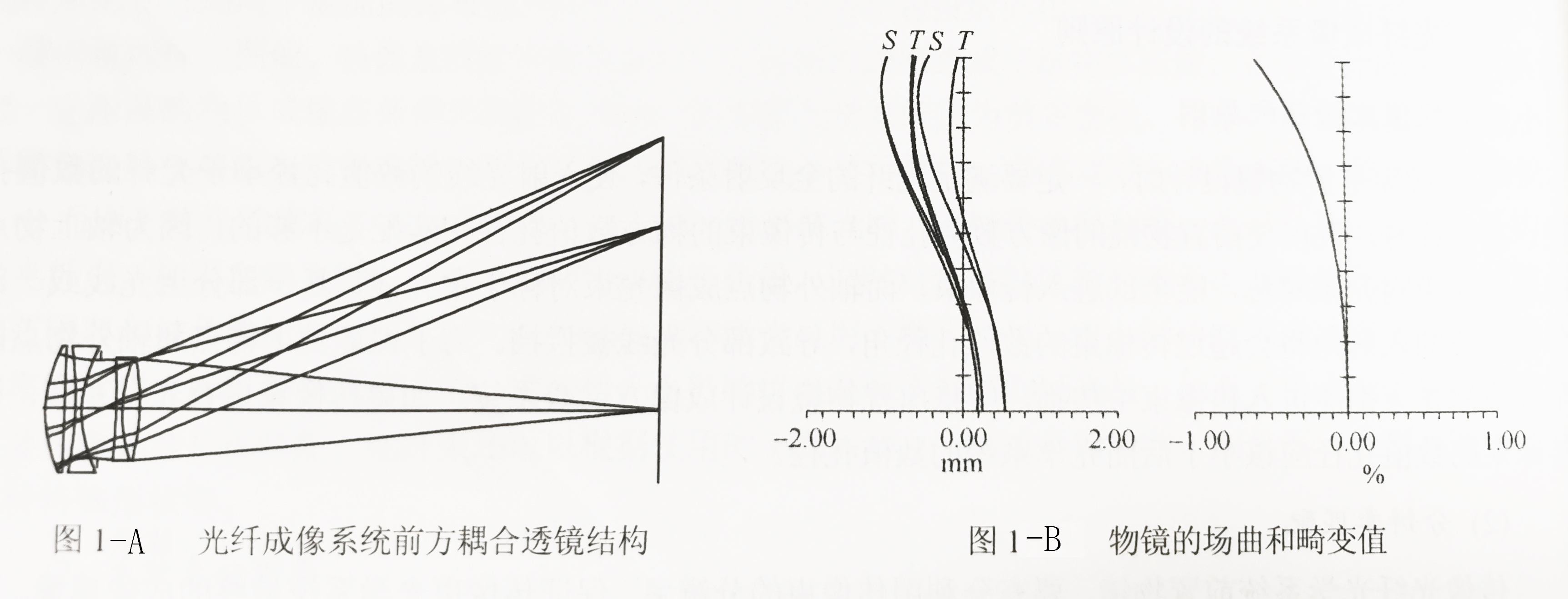 光纤成像系统前方耦合透镜结构+物镜的场曲和畸变值-广州誉立电子科技有限公司.jpg