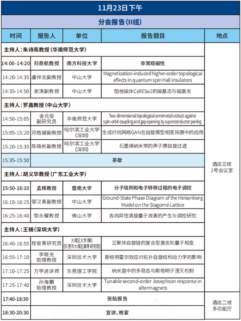 诚挚邀请您出席《2024年广东省物理学会学术年会暨中山大学物理学科百年论坛》